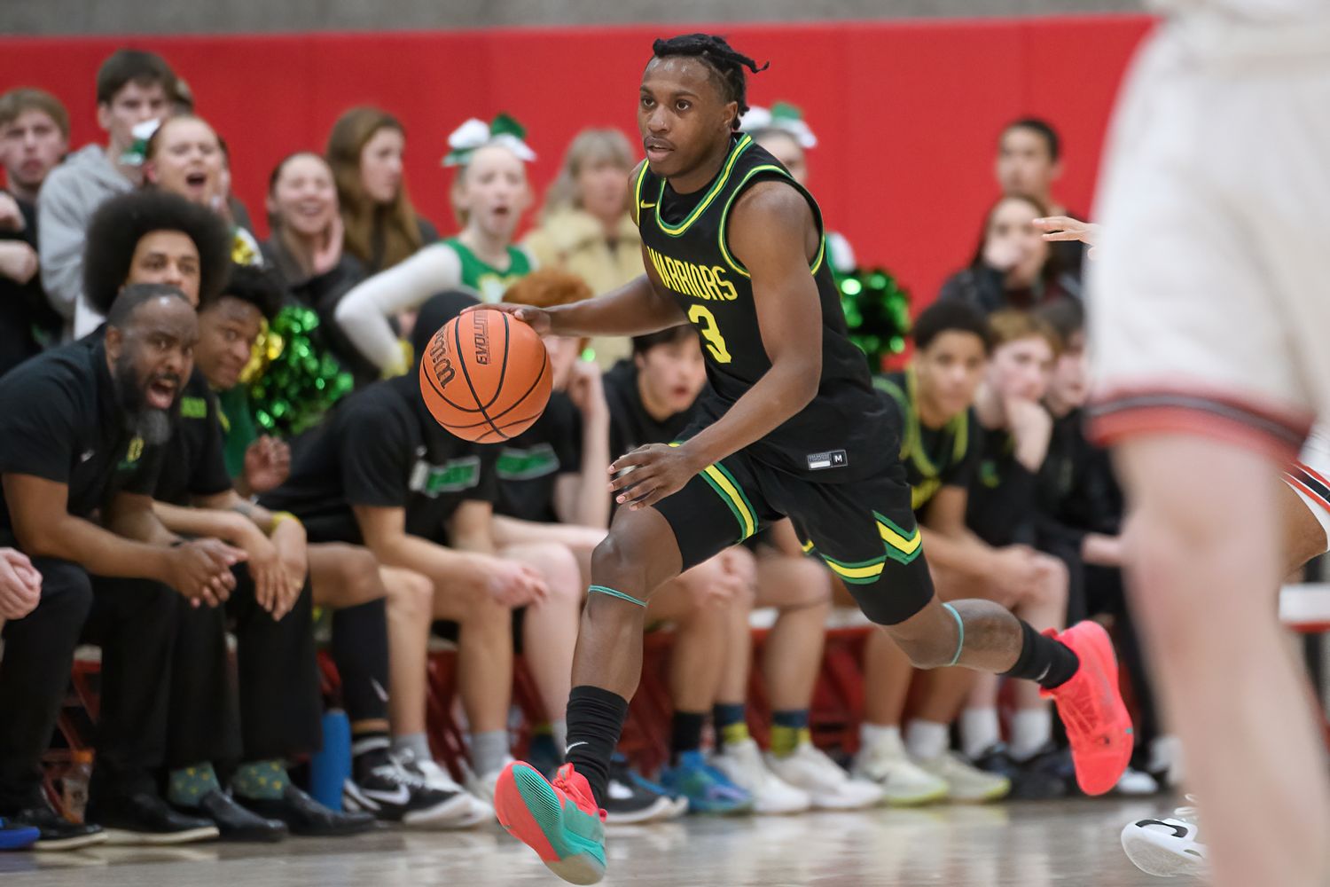 1 Lincoln vs Cleveland boys basketball 6A Oregon second round March 4 2023 Ken Waz 20